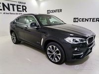 Usata BMW X6 Efficient Dynamics 258 CV (189 kW) 2015 Nero SUV
