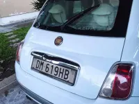 Usata Fiat 500 Lounge 69 CV (50 kW) 2008 Bianco Utilitaria