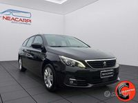 Usata Peugeot 308 131 CV (96 kW) 2019 Nero metallizzato Station wagon