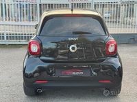 Usata Smart ForFour Prime 89 CV (65 kW) 2019 Nero Utilitaria