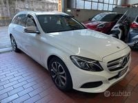 Usata Mercedes C200 Premium 135 CV (99 kW) 2017 Bianco Station wagon