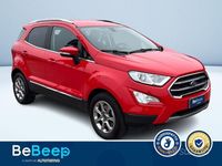 Usata Ford Ecosport Titanium 100 CV (73 kW) 2019 Rosso metallizzato SUV
