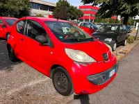 Usata Peugeot 107 68 CV (50 kW) 2008 Rosso Utilitaria