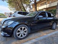 Usata Mercedes C200 184 CV (135 kW) 2013 Nero Berlina