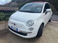 Usata Fiat 500C 95 CV (69 kW) 2013 Bianco Cabrio