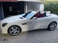 Usata Mercedes SLK250 Premium 204 CV (150 kW) 2012 Bianco Cabrio