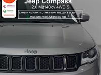 Usata Jeep Compass 140 CV (102 kW) 2020 Grigio SUV