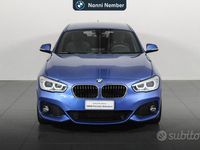 Usata BMW 114 M Sport 95 CV (69 kW) 2017 Blu/azzurro Utilitaria