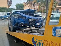 Usado Alfa Romeo Stelvio 180 CV (132 kW) 2017 Azul SUV