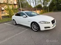 Usata Jaguar XF 200 CV (147 kW) 2014 Bianco Berlina