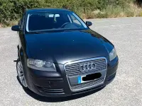 Usata Audi A3 105 CV (77 kW) 2007 Nero Utilitaria