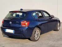 Usata BMW 118 143 CV (105 kW) 2014 Blu Utilitaria