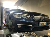 Usata BMW 118 Urban Line 150 CV (110 kW) 2016 Blu/azzurro Utilitaria