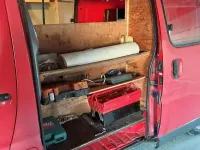 Usata Toyota HiAce 159 CV (116 kW) 2004 Rosso Furgone