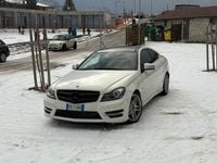 Usata Mercedes C220 170 CV (125 kW) 2011 Bianco Coupé