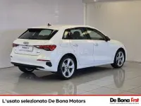 Usata Audi A3 Sportback Advanced 200 CV (147 kW) 2022 Bianco Utilitaria