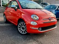 Usata Fiat 500C 69 CV (50 kW) 2017 Arancione Cabrio