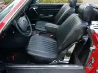 Usata Mercedes SL500 231 CV (169 kW) 1983 Rosso Cabrio