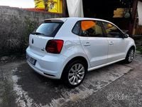 Usata VW Polo 75 CV (55 kW) 2015 Bianco Berlina