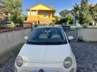 Usata Fiat 500 75 CV (55 kW) 2011 Bianco Utilitaria