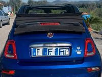 Usata Abarth 595 Turismo 165 CV (121 kW) 2016 Blu Cabrio