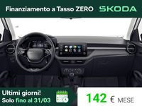 Nuova Skoda Fabia 95 CV (69 kW) 2026 Bianco luna metallizzato nero tulipano p Utilitaria