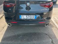 Usata Alfa Romeo Stelvio 210 CV (154 kW) 2017 Nero SUV