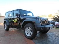 Usata Jeep Wrangler Unlimited Sport 200 CV (147 kW) 2013 Nero SUV