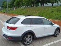 Usata Seat Leon ST 4Drive 150 CV (110 kW) 2016 Bianco Station wagon