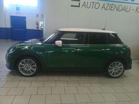 Usata Mini Cooper 136 CV (100 kW) 2021 Verde tetto bianco metallizzato Utilitaria