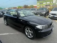 Usata BMW 118 Cabriolet 143 CV (105 kW) 2010 Nero Cabrio