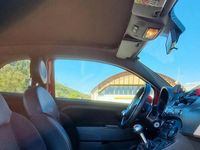 Usata Fiat 500S 95 CV (69 kW) 2014 Rosso Cabrio