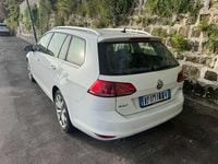 Usata VW Golf VII 110 CV (80 kW) 2014 Bianco Station wagon