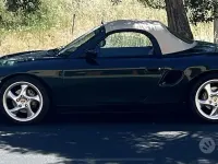 Usata Porsche 986 Boxster 204 CV (150 kW) 1999 Verde Cabrio
