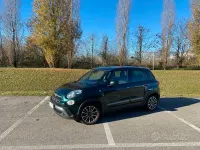 Usata Fiat 500L Cross 95 CV (69 kW) 2019 Verde Monovolume