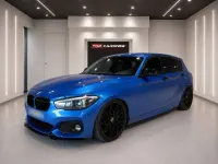 Usata BMW 118 M Sport 136 CV (100 kW) 2017 Blu/azzurro Berlina