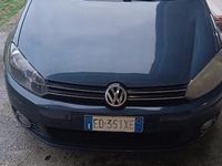 Usata VW Golf VI 105 CV (77 kW) 2011 Blu/azzurro Utilitaria