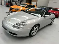 Usata Porsche Boxster 204 CV (150 kW) 1999 Argento Cabrio