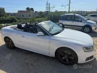 Usata Audi A5 Cabriolet 190 CV (139 kW) 2011 Bianco Cabrio
