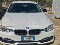 Usata BMW 320 Sport Line 190 CV (139 kW) 2015 Bianco Berlina