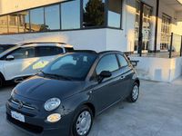 Usata Fiat 500C Club 69 CV (50 kW) 2022 Blu Cabrio