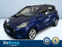 Usata Hyundai i10 67 CV (49 kW) 2021 Blu metallizzato Utilitaria
