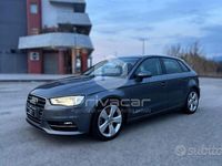 Usata Audi A3 Sportback Ambition 2016 Grigio Utilitaria