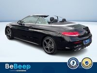 Usata Mercedes C220 Premium 169 CV (124 kW) 2018 Nero Cabrio
