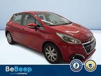 Usata Peugeot 208 Active 68 CV (50 kW) 2019 Rosso metallizzato Utilitaria
