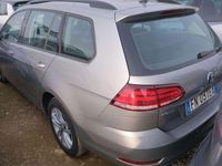 Usata VW Golf VII Business 116 CV (85 kW) 2018 Blu/azzurro Station wagon