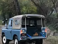 Usata Land Rover 3 1983 Blu Cabrio
