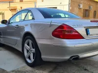 Begagnad Mercedes SL500 306 HK (225 kW) 2001 Silver Cab