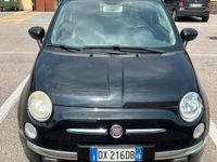 Usata Fiat 500 Lounge 69 CV (50 kW) 2009 Nero Utilitaria