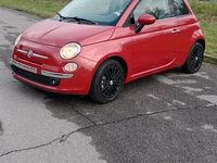 Usata Fiat 500C Lounge 101 CV (74 kW) 2009 Rosso Cabrio